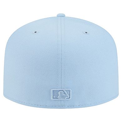 Men's New Era Light Blue Arizona Diamondbacks Color Pack A-Frame 59FIFTY Fitted Hat