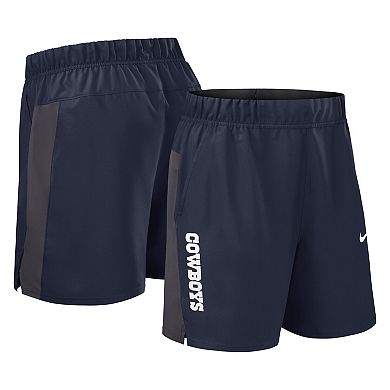Men's Nike Navy Dallas Cowboys Woven Victory Performance Shorts