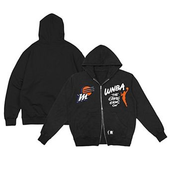 Unisex round21 Black Phoenix Mercury Double-Zip Hoodie