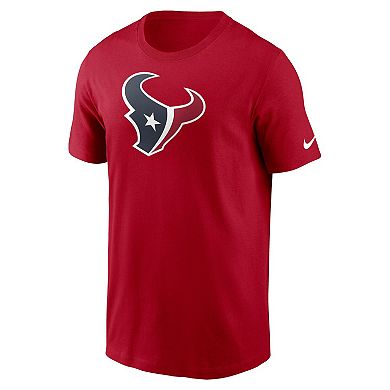 Men's Nike Red Houston Texans Primary Logo T-Shirt