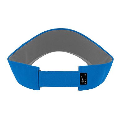 Men's Nike Powder Blue Ole Miss Rebels 2025 On-Field Ace Performance Adjustable Visor