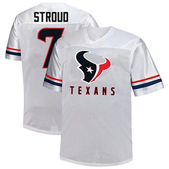 Men's Fanatics C.J. Stroud White Houston Texans Big & Tall V-Neck Fashion Jersey