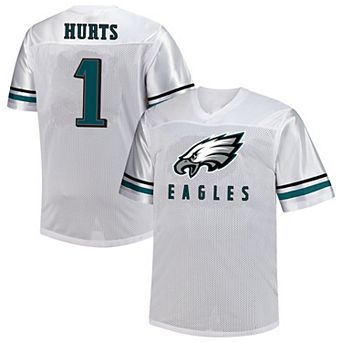 Men's Fanatics Jalen Hurts White Philadelphia Eagles Big & Tall V-Neck Fashion Jersey