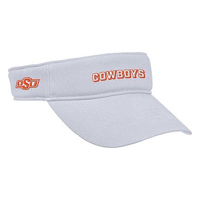 Men's Nike White Oklahoma State Cowboys 2025 On-Field Ace Performance Adjustable Visor