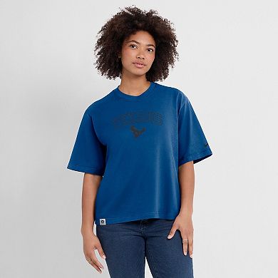 Women's Nike Blue Houston Texans Glory Arch Boxy T-Shirt