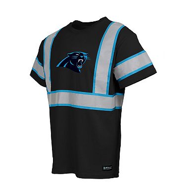 Men's Black Carolina Panthers Safety Heavyweight T-Shirt