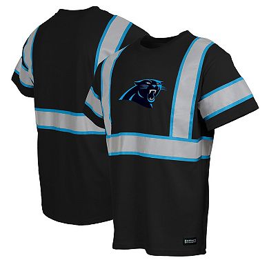Men's Black Carolina Panthers Safety Heavyweight T-Shirt