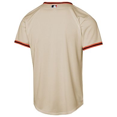Youth Nike Cream San Francisco Giants Home Replica Jersey