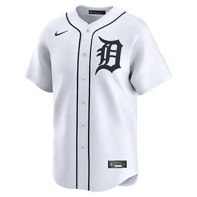 Men's Nike Colt Keith White Detroit Tigers Home Limited Player Jersey