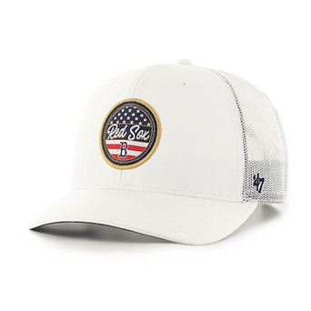 Men's '47 White Boston Red Sox Homage Adjustable Trucker Hat
