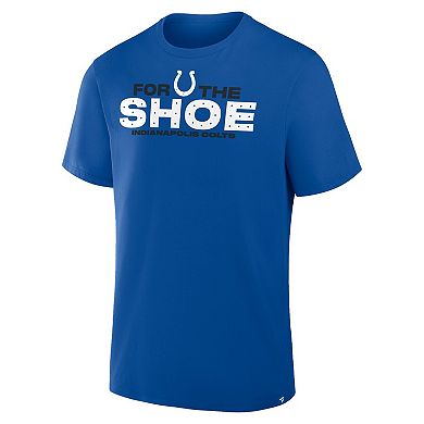 Men's Fanatics Royal Indianapolis Colts Hometown True Favorite T-Shirt