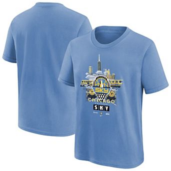 Youth Nike Sky Blue Chicago Sky Original Content T-Shirt
