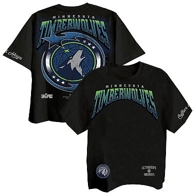 Men's Two Hype Black Minnesota Timberwolves Drip & Dime Collection Premium T-Shirt