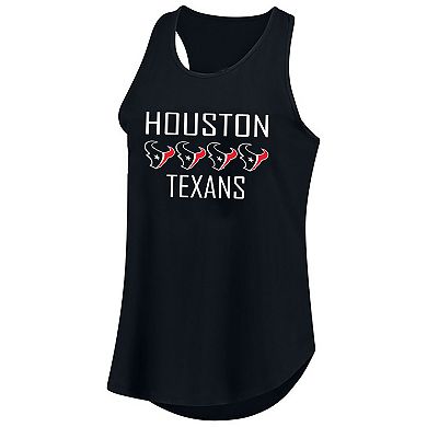 Women's Fanatics C.J. Stroud Navy Houston Texans Plus Size Name & Number Tank Top