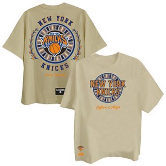 Men's Two Hype Khaki New York Knicks Worldwide Collection Premium T-Shirt