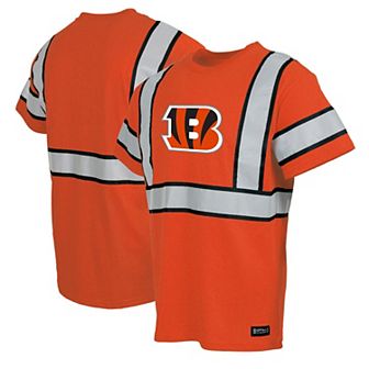Men's Orange Cincinnati Bengals Safety Heavyweight T-Shirt