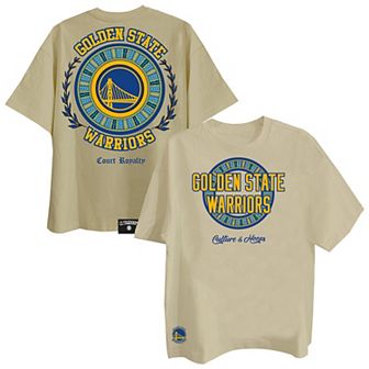 Men's Two Hype Khaki Golden State Warriors Worldwide Collection Premium T-Shirt