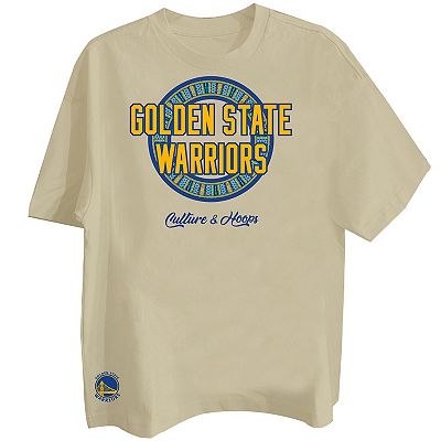 Men's Two Hype Khaki Golden State Warriors Worldwide Collection Premium T- Shirt