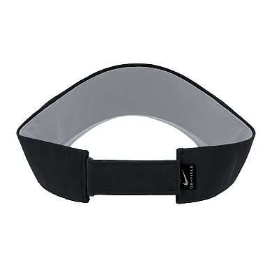 Men's Nike Black Vanderbilt Commodores 2025 On-Field Ace Performance Adjustable Visor