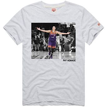 Unisex Homage Diana Taurasi Ash Phoenix Mercury Pay T-Shirt