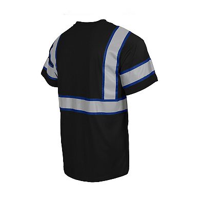 Men's Black Indianapolis Colts Safety Heavyweight T-Shirt