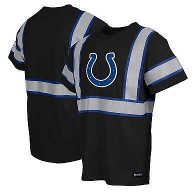 Men's Black Indianapolis Colts Safety Heavyweight T-Shirt