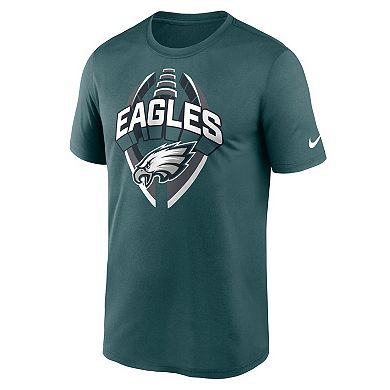 Men's Nike Midnight Green Philadelphia Eagles Big & Tall Primetime Legend Icon Performance T-Shirt