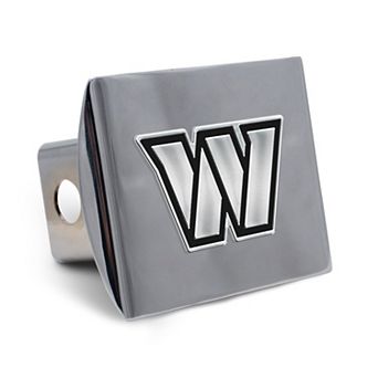 WinCraft Washington Commanders Premium Metal Chrome Hitch Cover