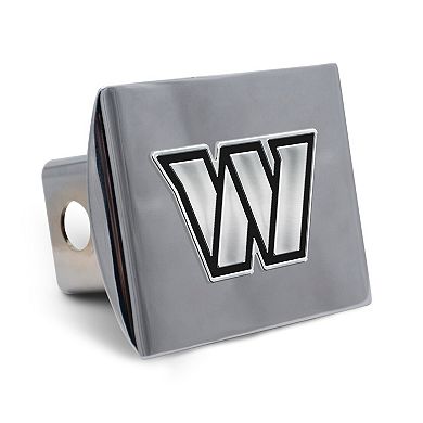 WinCraft Washington Commanders Premium Metal Chrome Hitch Cover