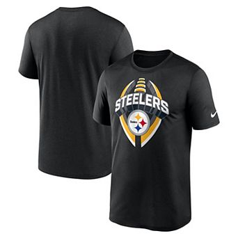 Men's Nike Black Pittsburgh Steelers Big & Tall Primetime Legend Icon Performance T-Shirt