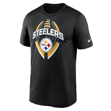 Men's Nike Black Pittsburgh Steelers Big & Tall Primetime Legend Icon Performance T-Shirt