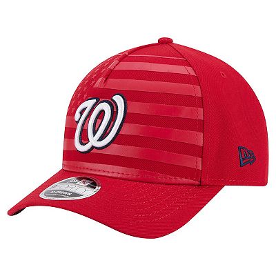 Casquette New Era 9Forty M-Crow – Washington Nationals, Ajustement Snapback, Visière Moderne, 100% Polyester