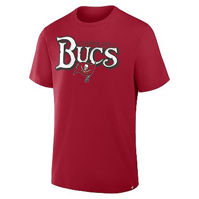 Men's Fanatics Red Tampa Bay Buccaneers Hometown True Favorite T-Shirt