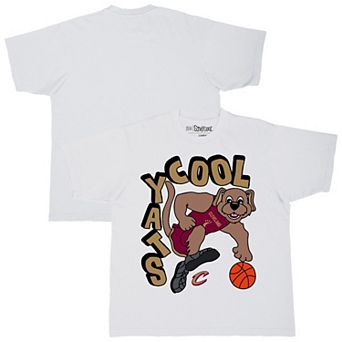 Men's Stadium Essentials White Cleveland Cavaliers NBA x Staycool Mascot Oversized T-Shirt