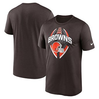 Men's Nike Brown Cleveland Browns Legend Icon Performance T-Shirt