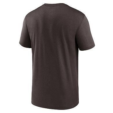 Men's Nike Brown Cleveland Browns Legend Icon Performance T-Shirt