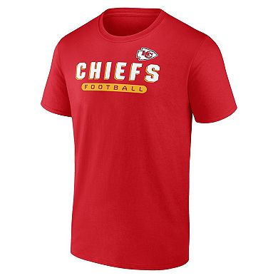 Men's Red Kansas City Chiefs Spirit T-Shirt