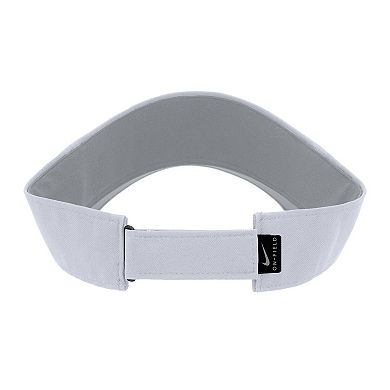 Men's Nike White Arkansas Razorbacks 2025 On-Field Ace Performance Adjustable Visor