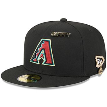 Men's New Era Black Arizona Diamondbacks 2025 59FIFTY Day 59FIFTY Fitted Hat with Pins