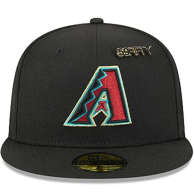 Men's New Era Black Arizona Diamondbacks 2025 59FIFTY Day 59FIFTY Fitted Hat with Pins