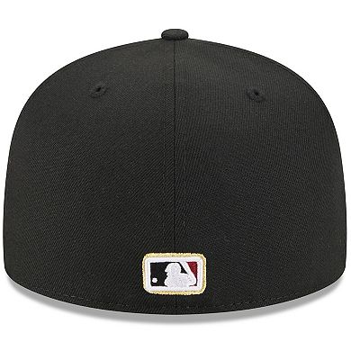 Men's New Era Black Arizona Diamondbacks 2025 59FIFTY Day 59FIFTY Fitted Hat with Pins