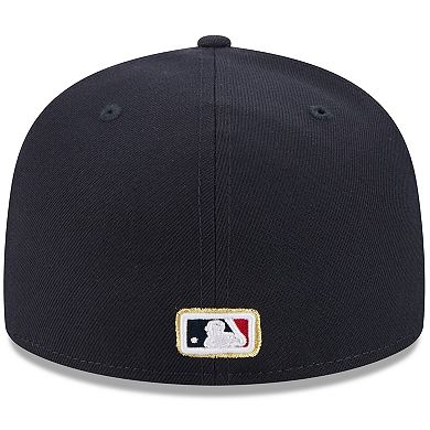Men's New Era Navy Boston Red Sox 2025 59FIFTY Day 59FIFTY Fitted Hat with Pins