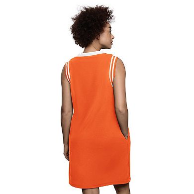 Women's Starter Orange Baltimore Orioles Fast Track Sneaker V-Neck Dress