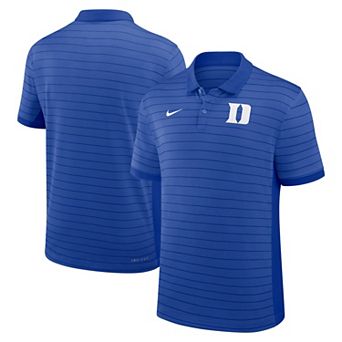 Men's Nike Royal Duke Blue Devils 2025 Early Season Coaches Sideline Victory Stripe Performance Polo