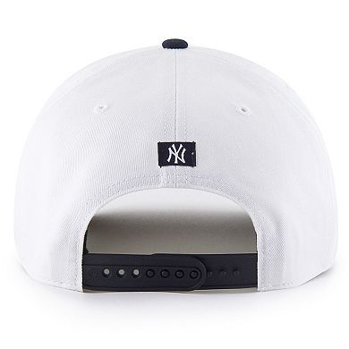 Men's '47 White New York Yankees Patriotic Overhand Hitch Adjustable Hat