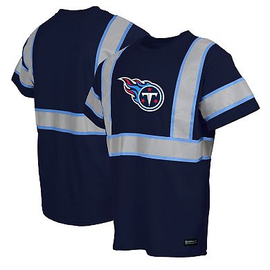 Men's Navy Tennessee Titans Safety Heavyweight T-Shirt
