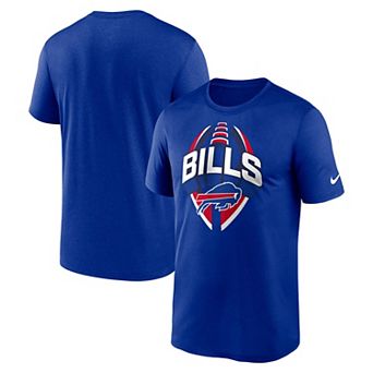 Men's Nike Royal Buffalo Bills Big & Tall Primetime Legend Icon Performance T-Shirt