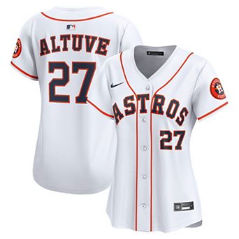 Women's Nike Jose Altuve White Houston Astros Home Limited Jersey