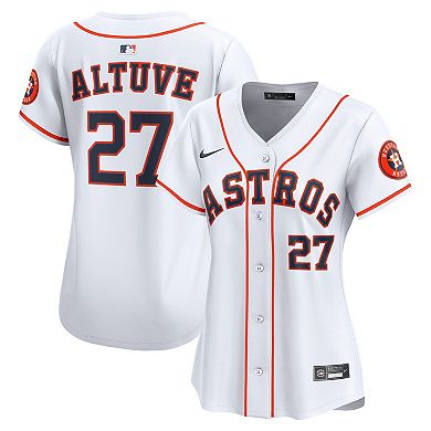 Women's Nike Jose Altuve White Houston Astros Home Limited Player Jersey