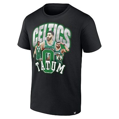Men's Fanatics Jayson Tatum Black Boston Celtics Notorious 4.0 T-Shirt